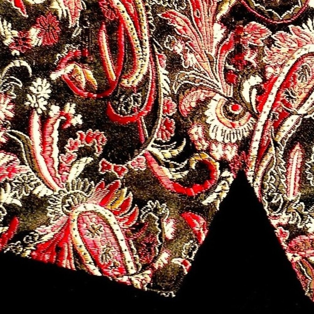 CUSTOM equestrian Shadbelly POINTS "DYNASTY" Red, Gold & Black sizes S, M, L, XL